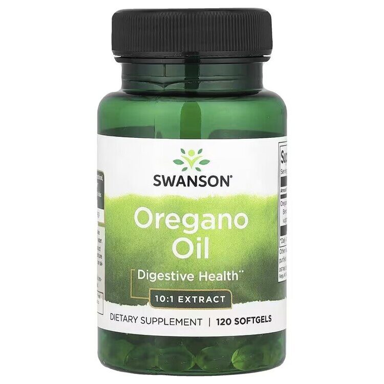Oregano Oil 10:1 Extract 120 Softgels