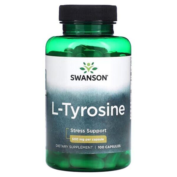 L-Tyrosine 500 mg 100 capsules