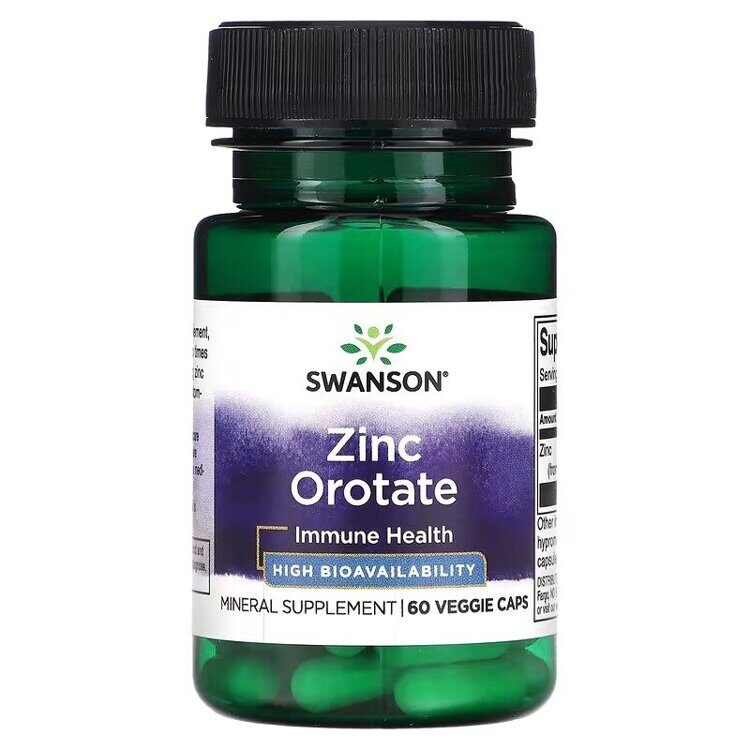 Zinc Orotate High Bioavailability 60 capsules